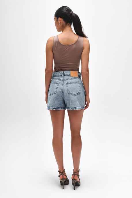 BENU Mokka Cupro-Bluse - Image 2