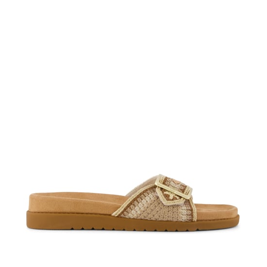 TOMS Marin Slide Textil Damen Dunkelbeige Sandalen - Image 2