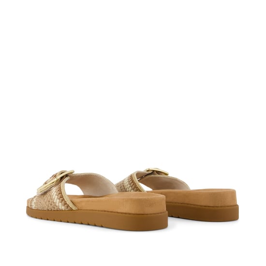 TOMS Marin Slide Textil Damen Dunkelbeige Sandalen - Image 3