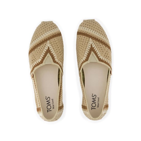 TOMS Alpargata Classic Baumwolle Damen Dunkelbeige Espadrilles - Image 4