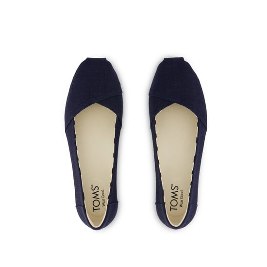 TOMS Alpargata Ballet Canvas Damen Navy Espadrilles - Image 4