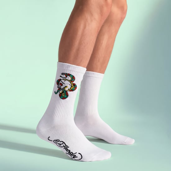 5er-Pack Herren Crew-Socken mit Totenkopf-Muster - Weiche und atmungsaktive Freizeitsocken - Image 5