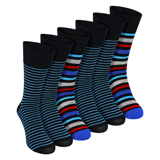 6er-Pack Herren Bambus Socken ohne Elasthan - Weich, atmungsaktiv, täglicher Komfort - Image 1