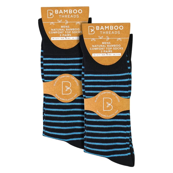 6er-Pack Herren Bambus Socken ohne Elasthan - Weich, atmungsaktiv, täglicher Komfort - Image 2