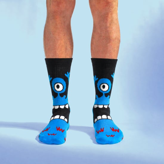 10er-Pack Herren Baumwollmonster-Socken Lustige gemusterte Alltagssocken - Image 4