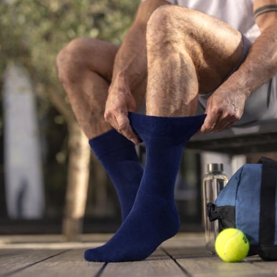 3er-Pack Herren Bambus Socken Weich Atmungsaktiv Gepolsterte Kniestrümpfe - Image 5
