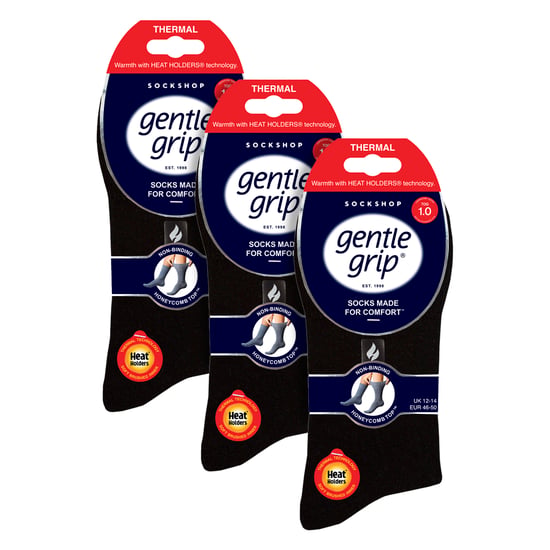 3er-Pack Herren Thermosocken Warme Winter Crew-Socken mit gebürstetem Innenfutter - Image 2