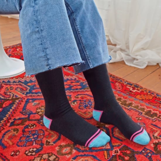 6er-Pack Damen Bambus Nicht-Elastische Socken Weich Atmungsaktiv Alltagskomfort - Image 5