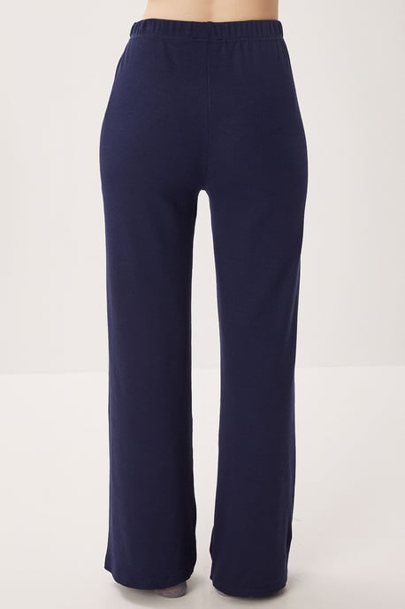 V-Ausschnitt Rippstrick Pyjama-Set - Image 5