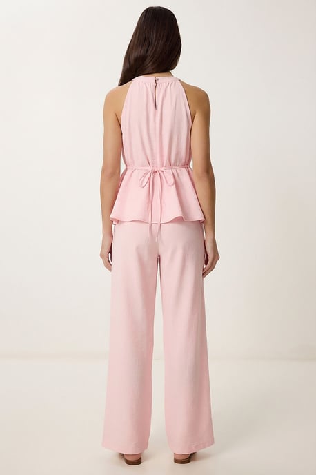 Hochtailliertes Halter-Neck Zweiteiliges Set - Image 5