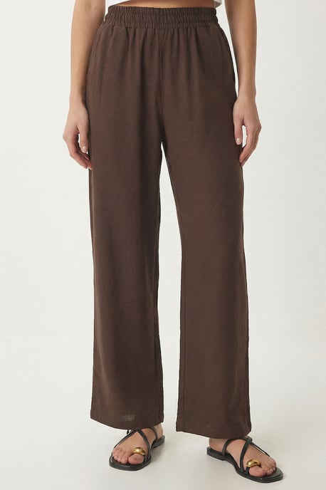 Hochtaillierter Halter Neck Zweiteiliger Koordinationsanzug - Image 4