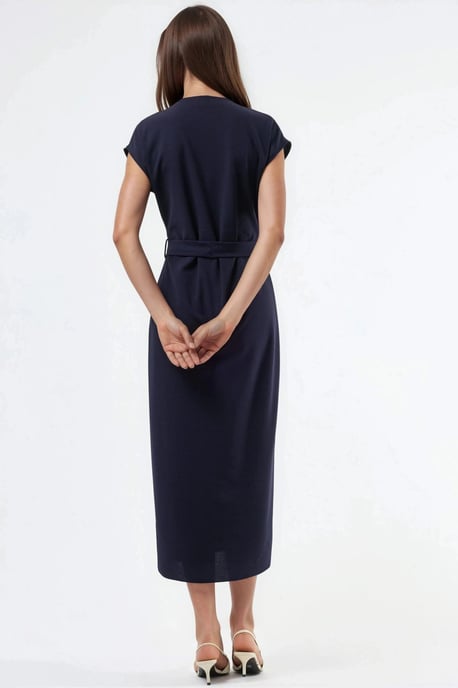 Gürteltini Kleid mit V-Ausschnitt - Image 3