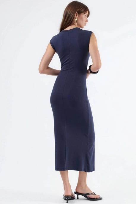 Midi-Kleid mit Bindungsdetails - Image 3