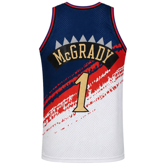 Mitchell & Ness NBA Toronto Raptors 1 McGrady Herren Weißes Vest - Image 2