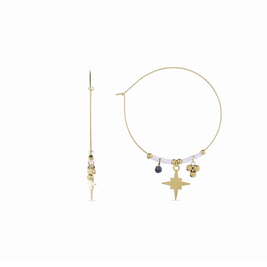 Luxenter Onyx-Ohrring aus 18 Karat Gelbgold - Hanfi - Image 1