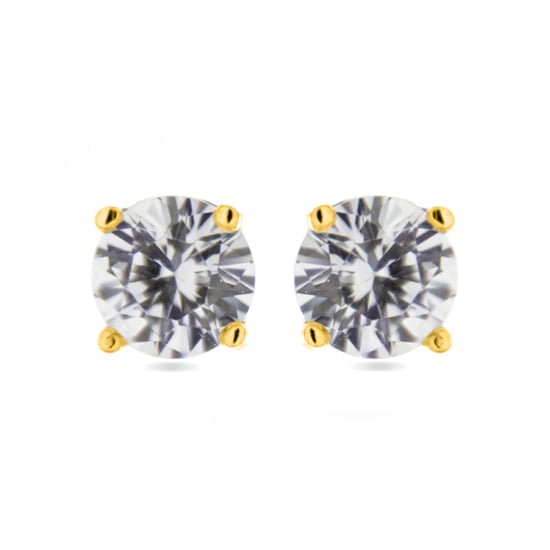 Luxenter Ohrringe Sterling Silber 925 mit rhodiniertem Brillant Zirkonia - Basic - Image 1
