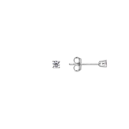 Luxenter Sterling Silber 925 Ohrringe mit rhodiniertem Brillant Zirkonia - Kyoro - Image 1