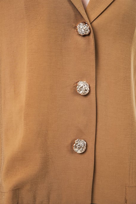 Oversized Blazerjacke mit Knopfverschluss - Image 5