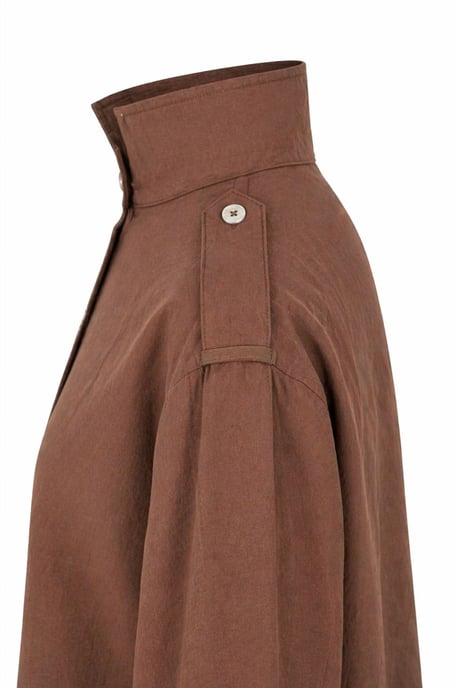 Mandarinkragen Button-Up Freizeithemden - Image 3