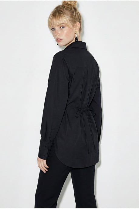 Bluse mit Spitzendetails und Knopfleiste - Image 4