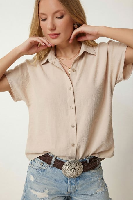 Lässige Bluse mit Knöpfen - Image 1