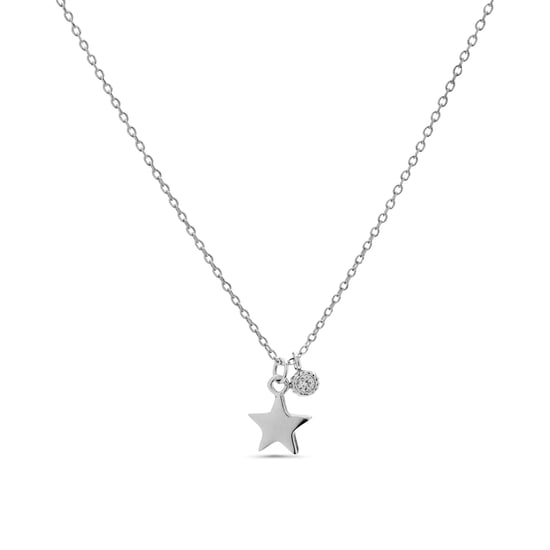 Luxenter Sterling Silber 925 Halskette mit rhodiniertem Brillant Zirkonia - Nasdic - Image 1