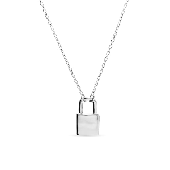 Luxenter 925 Sterling Silber rhodiniert Halskette - Imlor - Image 1
