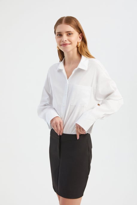 Kombiniertes Mini-Hemdkleid - Image 3