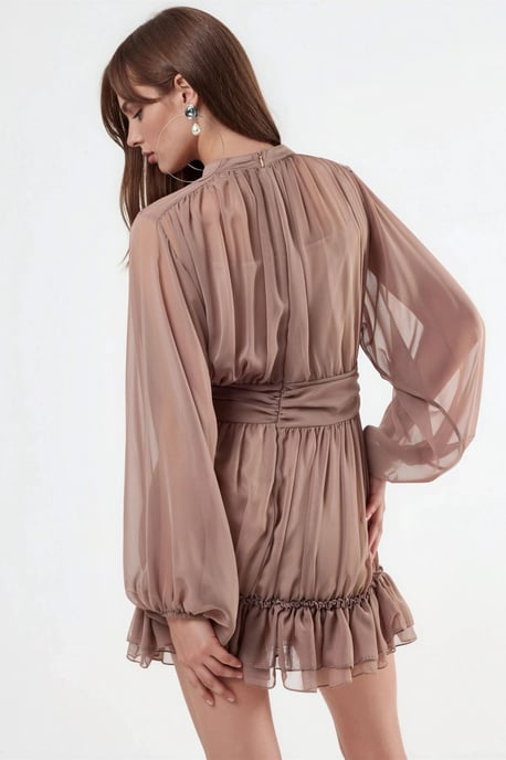 Rüschenshirt Mini-Kleid - Image 4