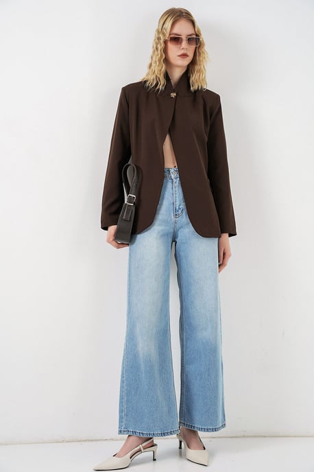Übergroßer Schalkragenblazer - Image 2