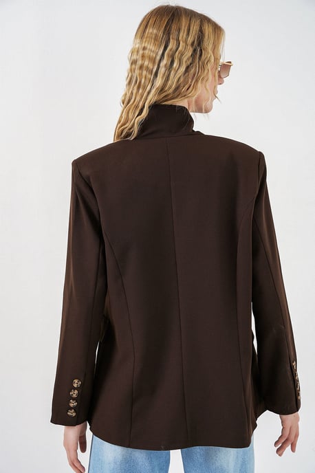 Übergroßer Schalkragenblazer - Image 6