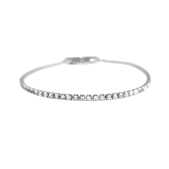 Luxenter Rhodium plattiert Brillant Zirkonia Armband - Kayla - Image 1