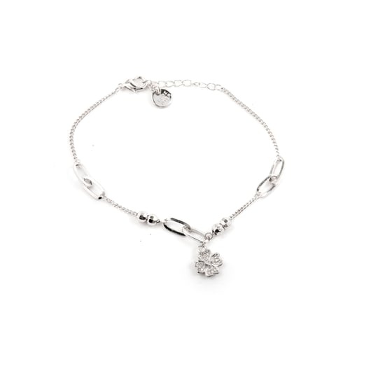 Luxenter Rhodium plattierter Brillant Zirkonia Armband - Wilya - Image 1