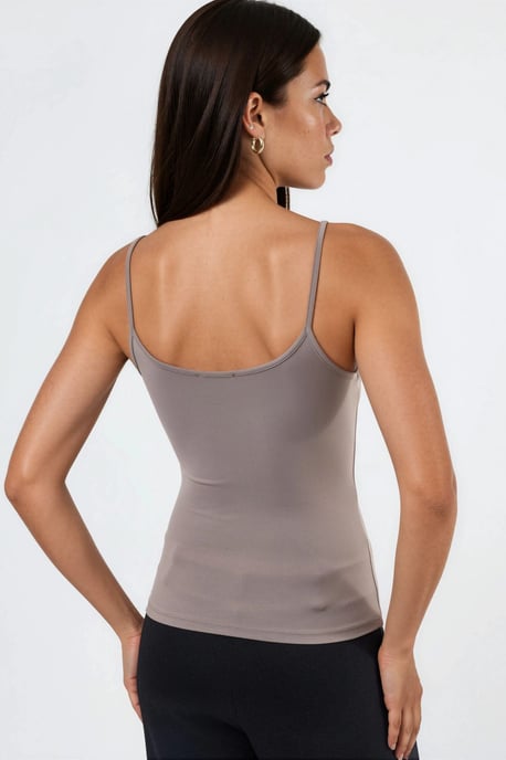Fitted U-Hals Stricktanktop - Image 3