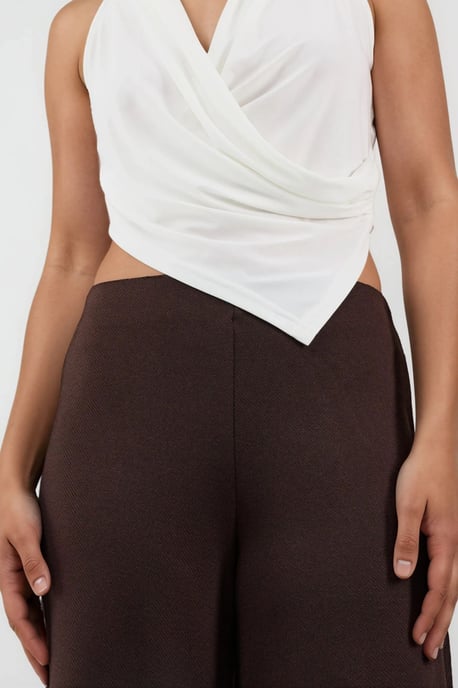 Hochtaillierte Weite Hose - Image 6