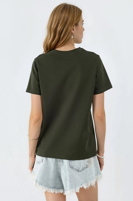 Einfaches Rundhals-T-Shirt - Image 3