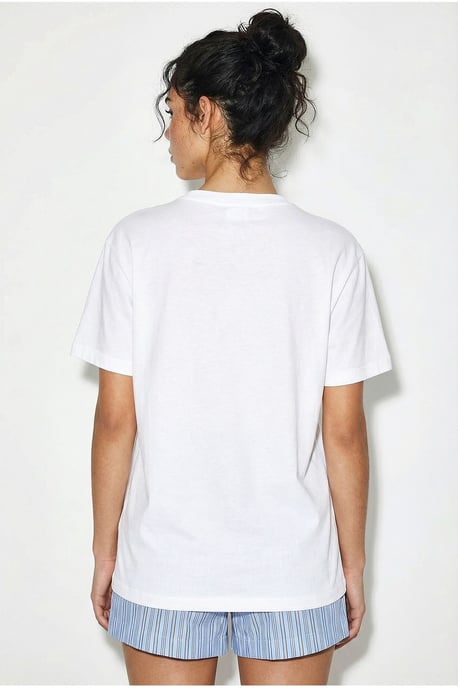 Besticktes Rundhals-T-Shirt - Image 4