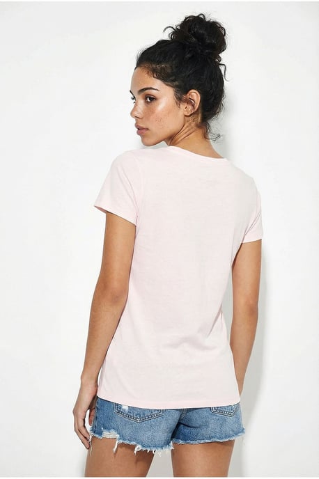Gesticktes Bedrucktes Rundhals-T-Shirt - Image 5