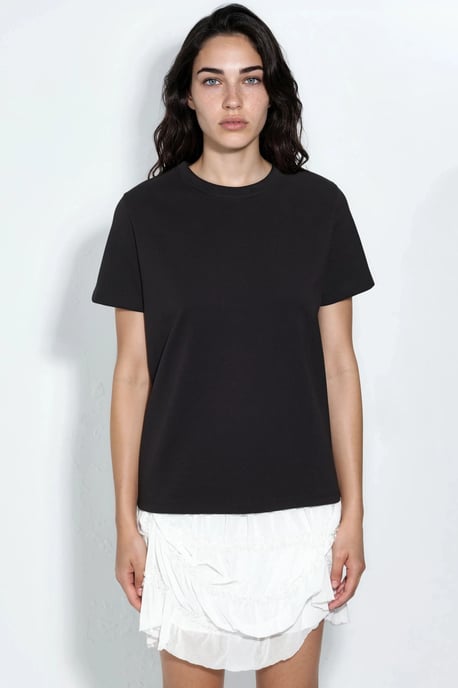 Einfaches Rundhals-T-Shirt - Image 6