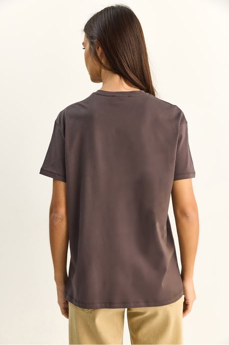 Paillettenbedrucktes Rundhalsausschnitt T-Shirt - Image 6