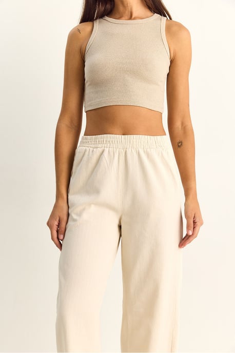 Elastische gerades Bein Hose mit Taschen - Image 5