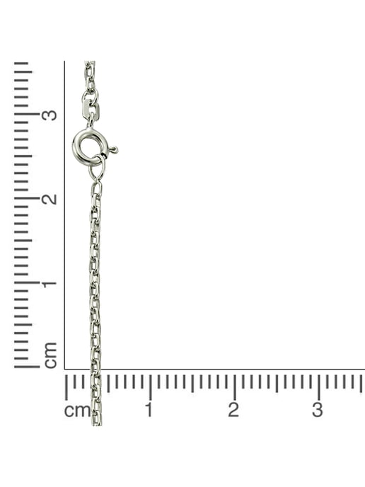 Zeeme Basic Collier 925/- Sterling Silber Ankerkette 60cm - Image 3