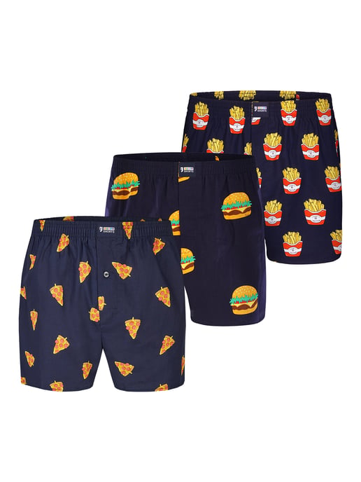Happy Shorts Herren Boxer Motiv Mix Boxershorts, Unterhose, Boxerbriefs - Image 1