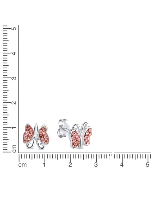 Zeeme for Kids Ohrringe 925 Sterling Silber Schmetterling - Image 2