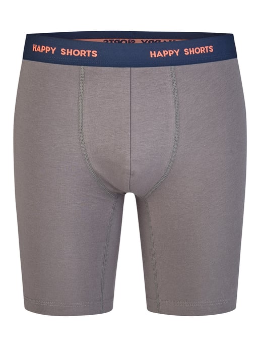 Happy Shorts Herren Langer Boxer Jersey Long Boxer Shorts, Langer Boxer Brief, Retro Boxer lang - Image 2