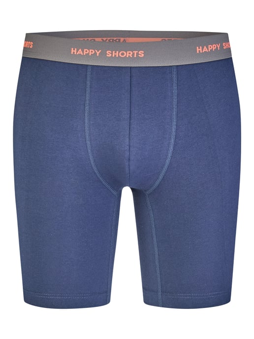 Happy Shorts Herren Langer Boxer Jersey Long Boxer Shorts, Langer Boxer Brief, Retro Boxer lang - Image 3