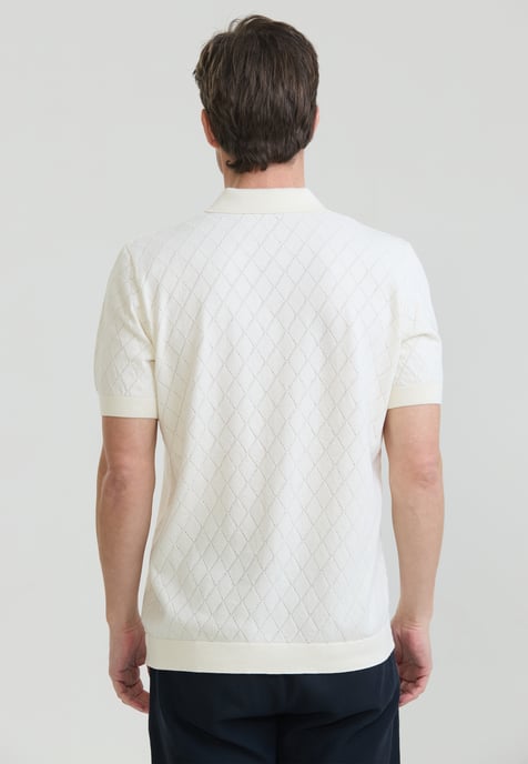 Hemd Kurzärmeliges Basic-Strickhemd Mit Knöpfen - Image 3