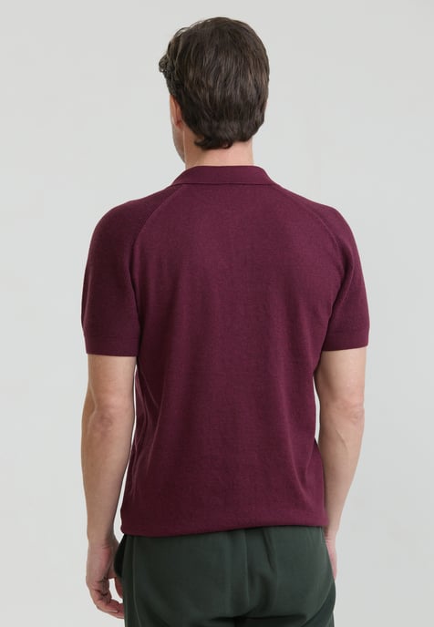 Polo Shirt Kurzarm Strick-Polo Shirt Kurzarm - Image 3
