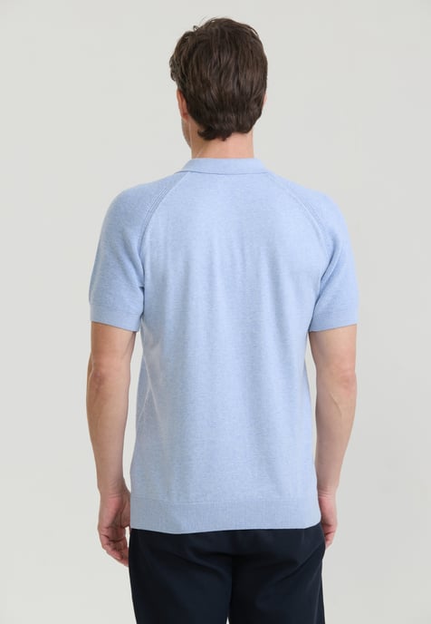 Polo Shirt Kurzarm Strick-Polo Shirt Kurzarm - Image 3