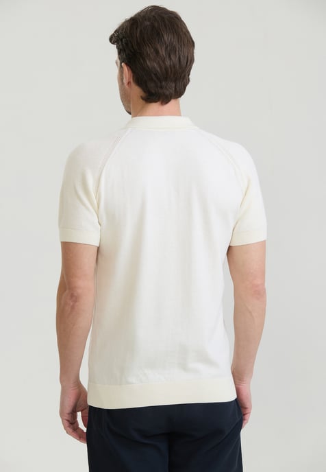 Polo Shirt Kurzarm Strick-Polo Shirt Kurzarm - Image 3